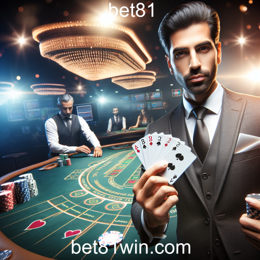 Experimente a Emoção do Cassino Ao Vivo no Bet81